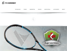 Tablet Screenshot of pro-kennex.com